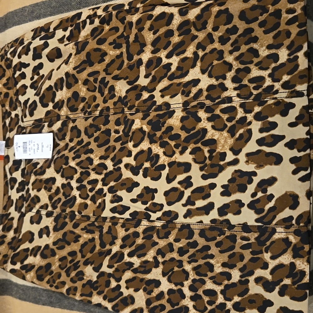 Cache Animal Print Women's Skirt Sz 0 - Picture 3 of 7